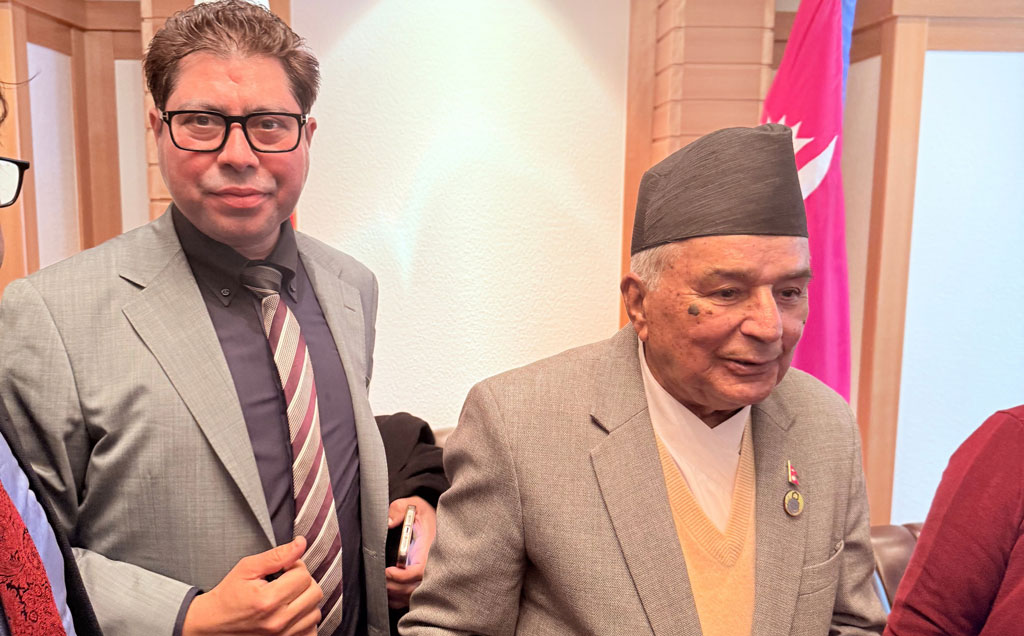 Representative Bhattarai Attended the Reception Commemorating the Visit of the President of Nepal to Japan